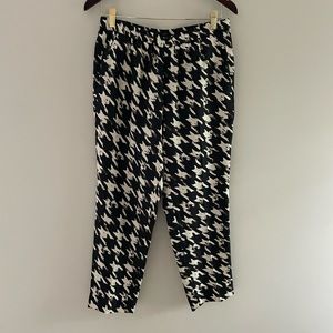 J Crew houndstooth trouser!